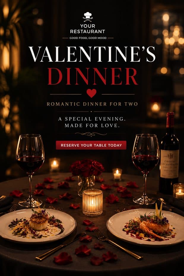 Saint-Valentin — Restaurant